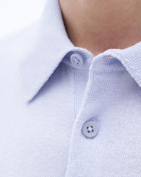 Knitted Polo Shirt