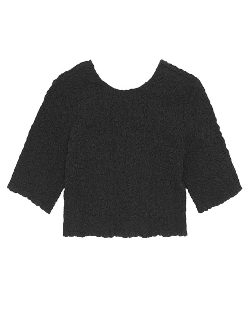 Cotton Poplin Smock Top