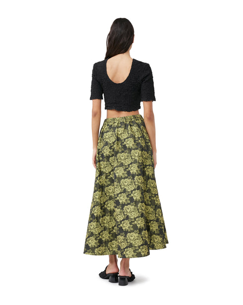 Cotton Poplin Smock Top