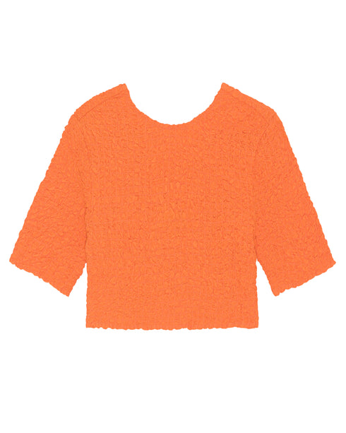 Cotton Poplin Smock Top