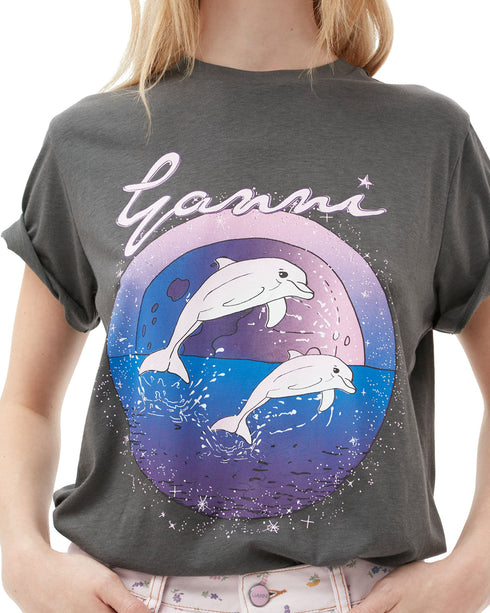 Dolphin Printed T-Shirt