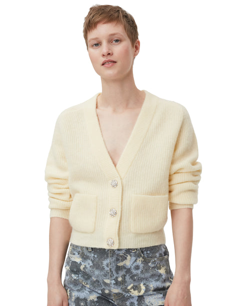 Wool Knit Cardigan