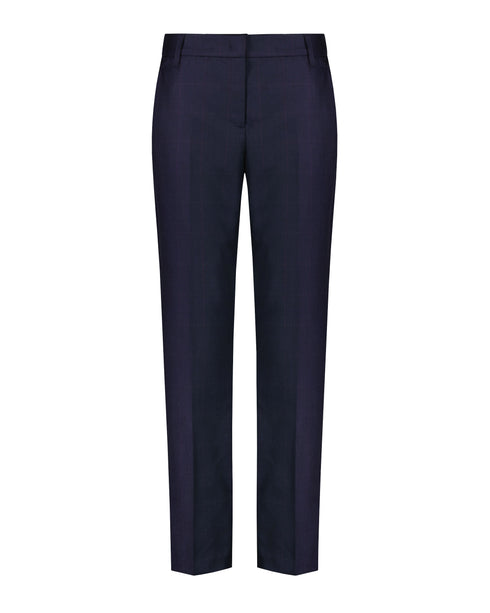 Plaid Classic Cigarette Pant