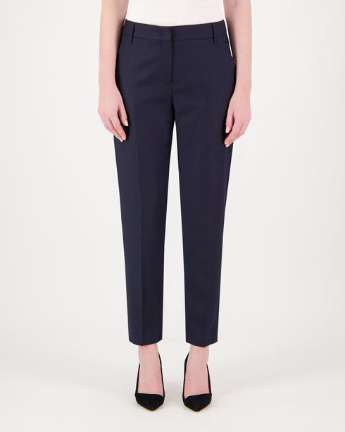 Plaid Classic Cigarette Pant