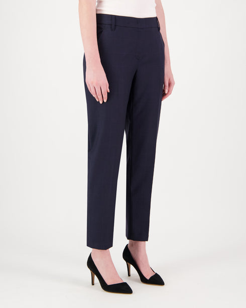 Plaid Classic Cigarette Pant