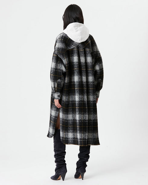 Fontizi Check Coat