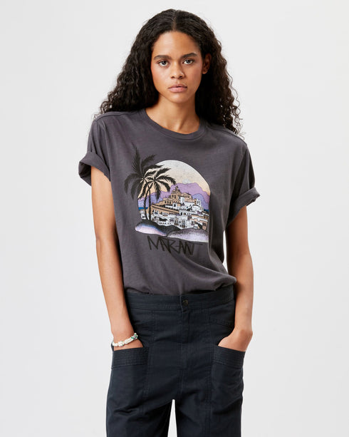 Zewel Postcard Printed T-Shirt