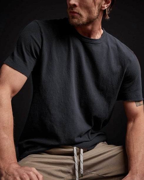 Recycled Brushed Jersey Crew