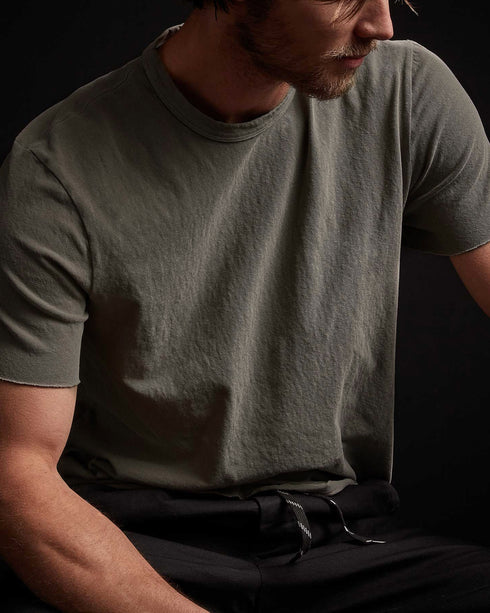 Recycled Brushed Jersey Crew