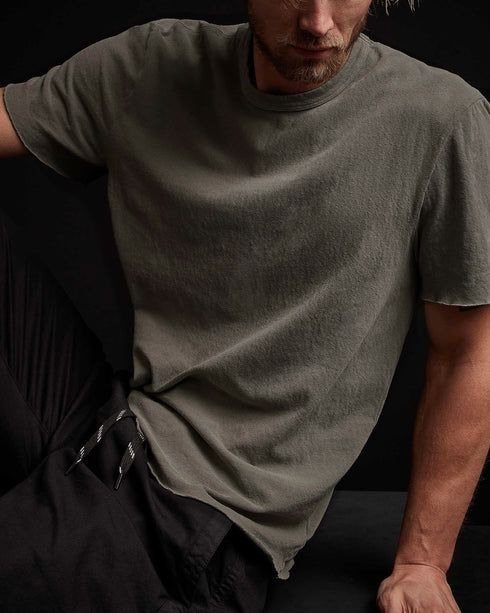Recycled Brushed Jersey Crew