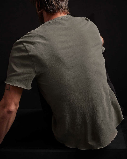 Recycled Brushed Jersey Crew