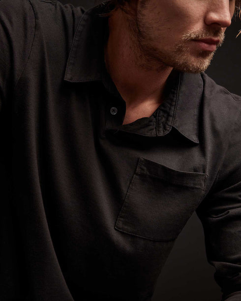 Sueded Jersey Rugby Polo