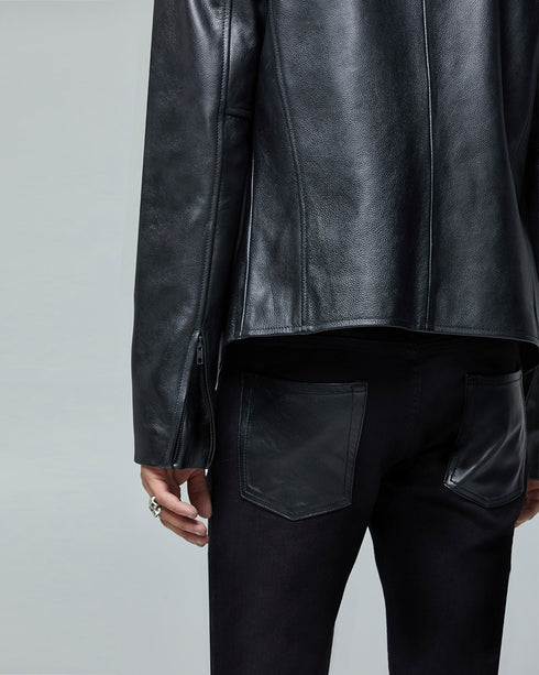 Slim Fit Stretch (Leather Pocket)