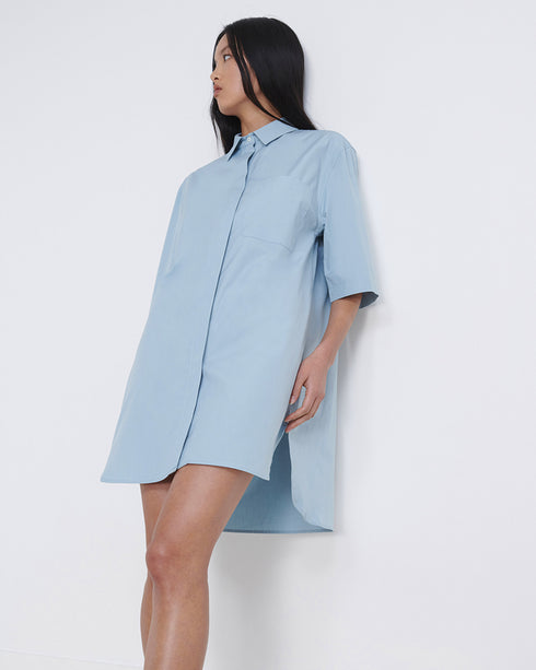 Evora Cotton Shirt Dress