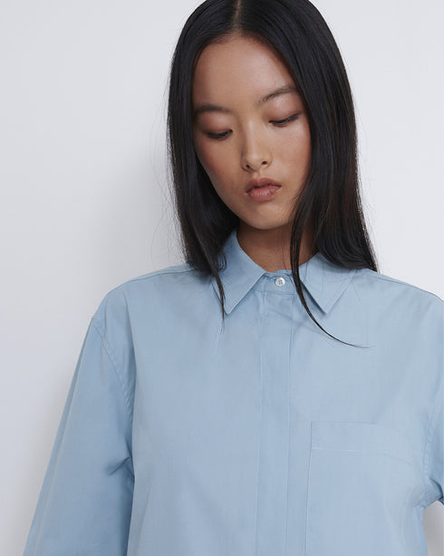Evora Cotton Shirt Dress
