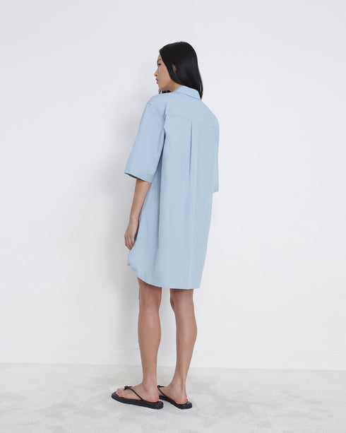 Evora Cotton Shirt Dress