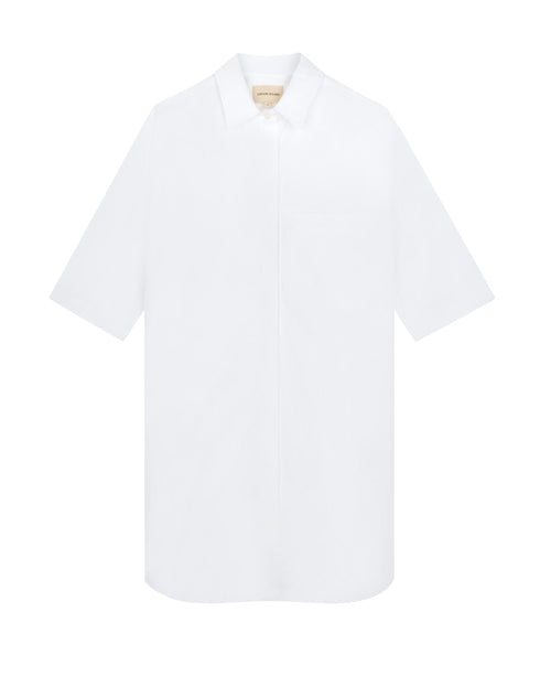Evora Cotton Shirt Dress