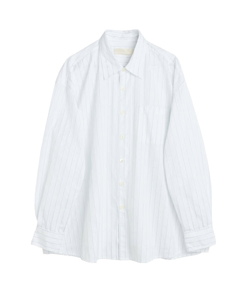 Borrowed Shirt - Sapphire Pinstripe