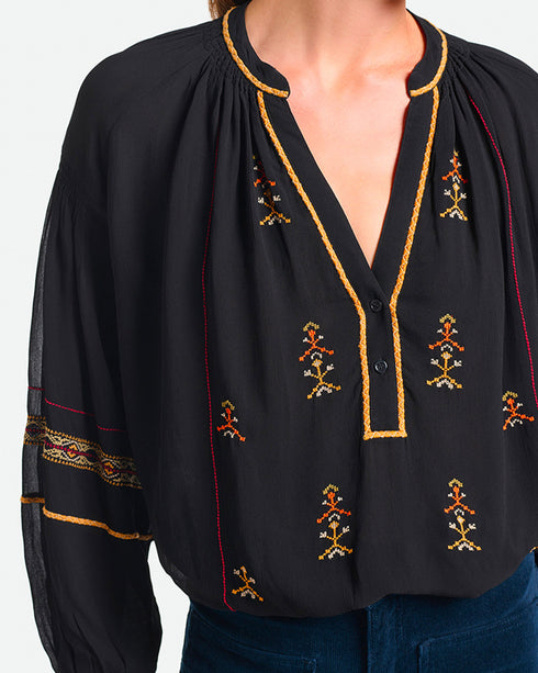 Nipoa Emb Blouse