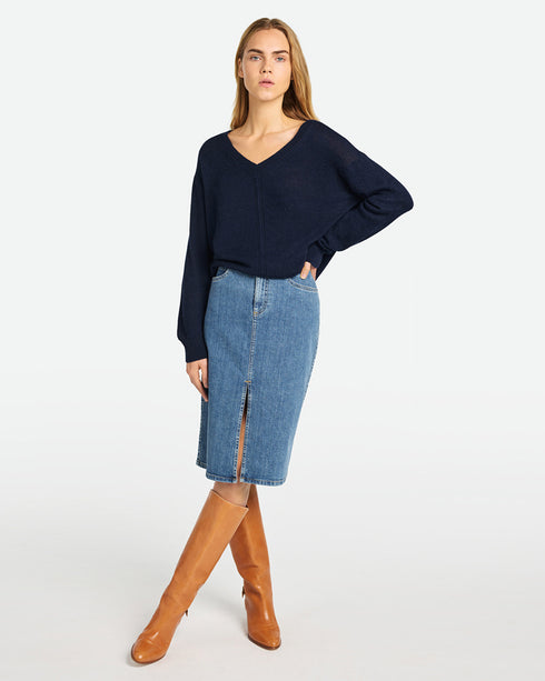 Shana Denim Skirt