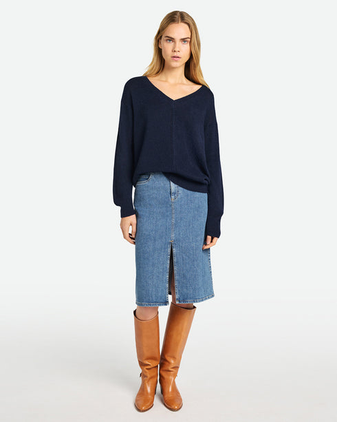 Shana Denim Skirt