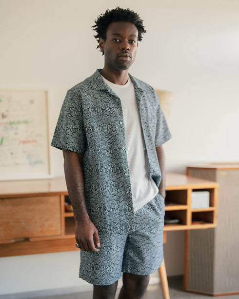 Garage Shirt - Indigo Wave