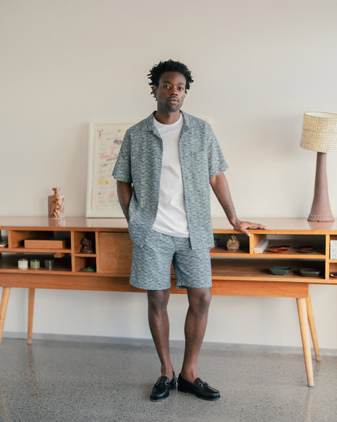 Garage Shirt - Indigo Wave