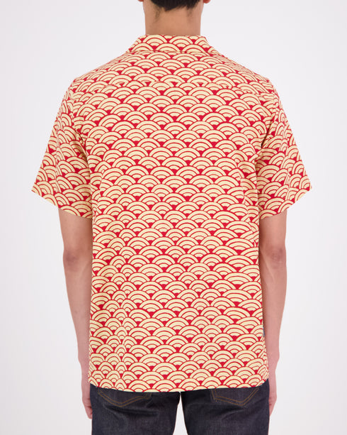 Garage Shirt - Red Wave
