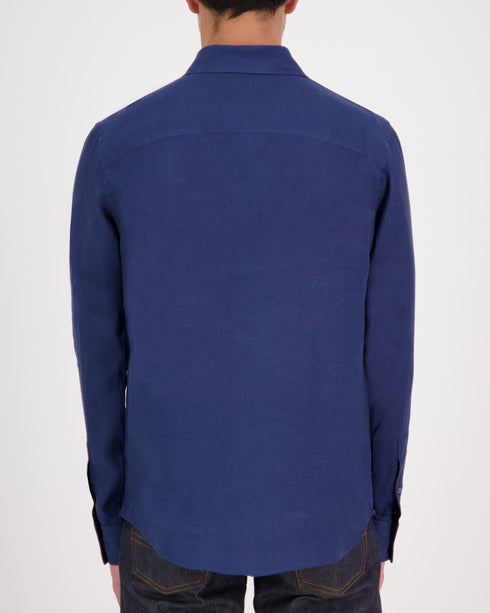 Linen Chambray Arrowhead Shirt