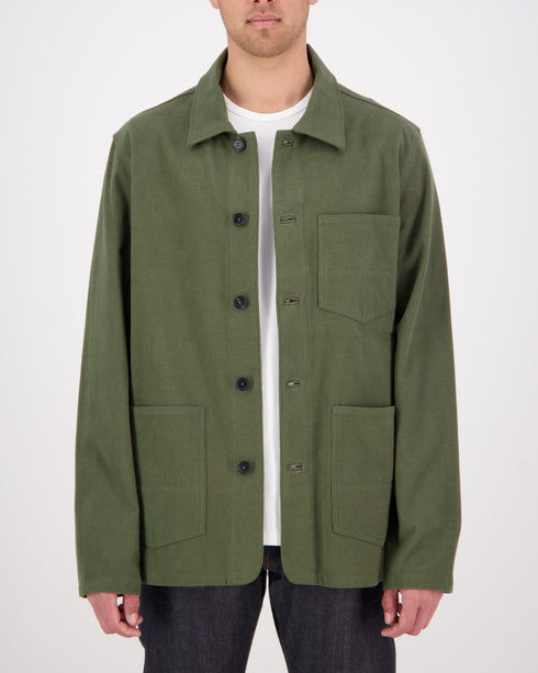 Japanese Flannel Chore Jacket