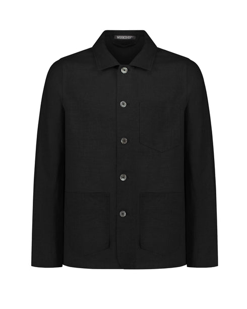 Mens linen deals chore jacket