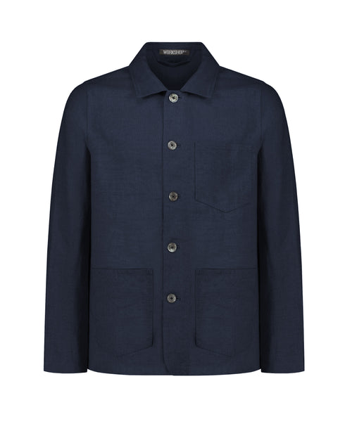 Linen Chore Jacket