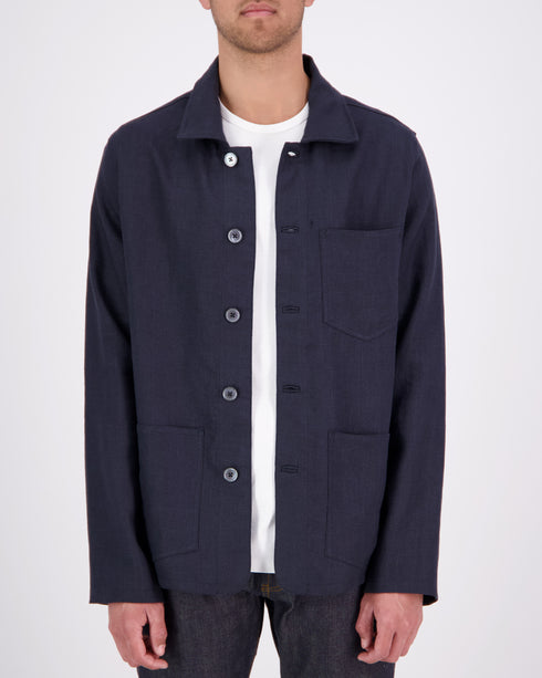 Linen Chore Jacket