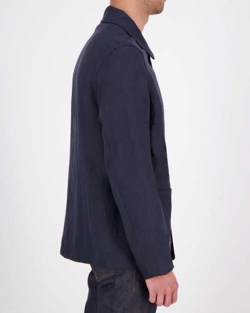 Linen Chore Jacket