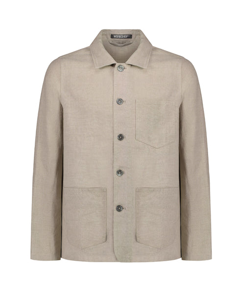 Linen Chore Jacket