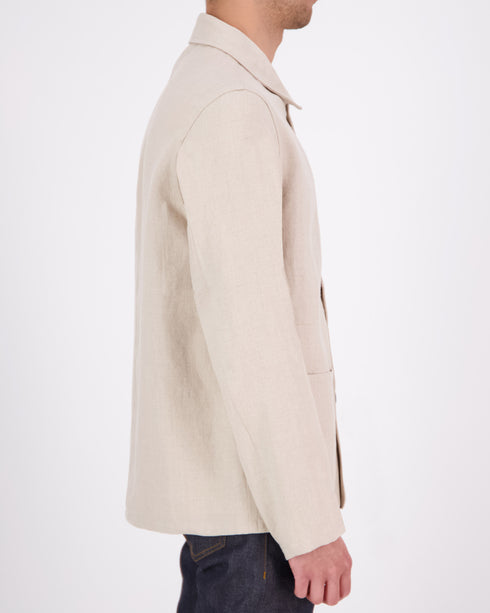 Linen Chore Jacket