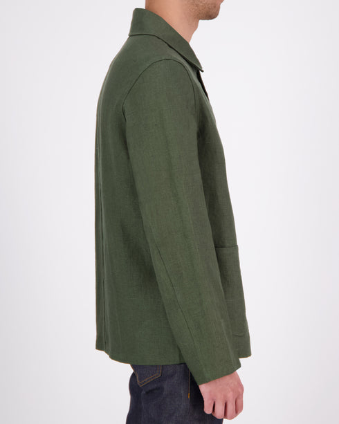 Linen Chore Jacket