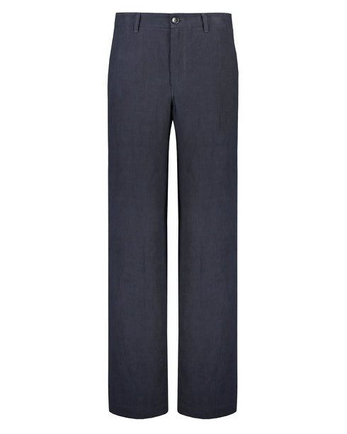 Wide Leg Linen Chino